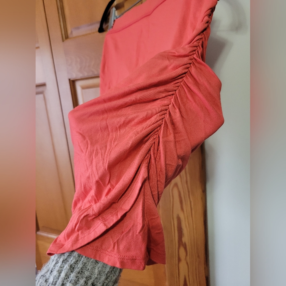 NWOT Moda International VS Coral Peach Skirt Or Tube Top Small - Picture 4 of 7